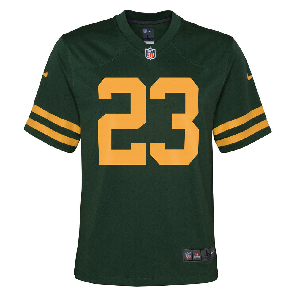 Youth Green Bay Packers Jaire Alexander Alternate Game Jersey Green