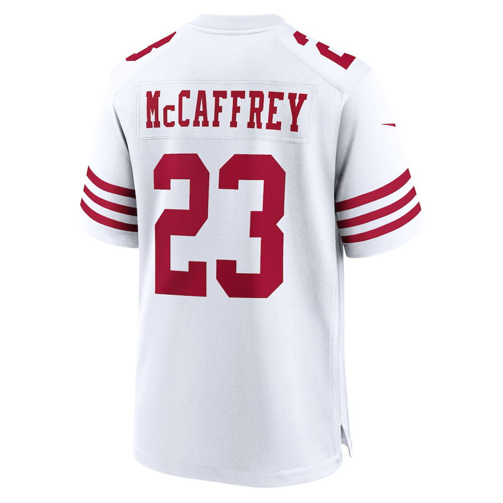 Men's San Francisco 49ers Christian McCaffrey Game Jersey - White